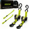 Heavy Duty Retractable Ratchet Straps